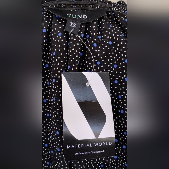 NWT SUNO Grey & Black Silk & Wool Designer Jacket Size XS - Picture 4 of 8